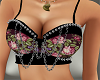 *S* Gothic Roses Top