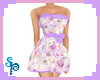 [S] Floral Purple Dress