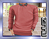 Red Male Sweater