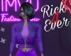 R4E PURPLE FALL LEATHER