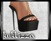 (KUK)Endora black heels