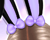 Bunny Ear Lilac+Black