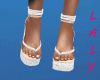 Summer White Sandals