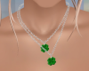Double Clover Necklace