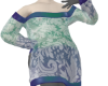 Sheer Bardot Top Verde