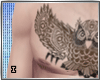 ღ Owl Chest tattoo ღ 