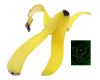 (B) banana skin