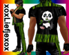 [L] Panda Bamboo Outfit