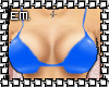 [EM] PVC Bikini-Blue