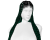 Moon Neon Teal Hair