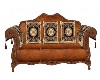 rose brown couch w/p