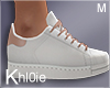 K Nate tan n white shoes