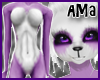 ~Ama~ Purple Panda fur