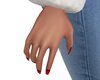 Basic Red Nails