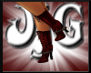 JjG Fantasy Red Boots