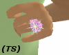 (TS) Pink Diamond Ring