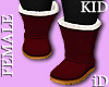 iD: Red Snow Boots