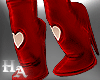 A~LOVE/BOOTS-RED