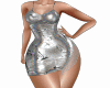 Iva Chrome Mini dress