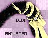 !!D Cute Cat Tail Yellow