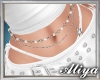 Star waistchain white