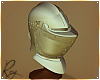DnD Gold Paladin Helmet
