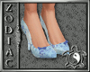 Asian Glam Blue Heels