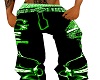 master Male green pants