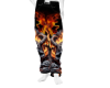 DDW Flames Skull Jean CP