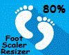 Foot Scaler Resizer 80%