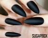 SB| Black Matte Nails