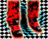 -SKY-M- RED RAVE SHOES