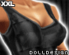 XXL-Shiny Dress w Belt