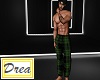 Green Flannel PJ Pants