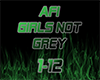 AFI - Girls Not Grey