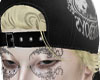 hair blonde + cap