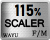 115% SCALER M/F