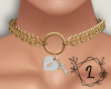 L. Golden necklace