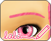 Lala Bubble Gum Eyebrows