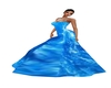 Blue Jewel Pf Gown