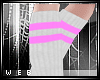 |W| Pink Tube Socks