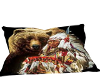 Bear cuddle pillow