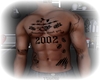 full body tattoo.