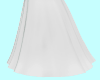 Ruffle Gown White