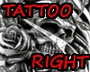 Skull+Roses Arm Tattoo R