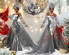 HOLIDAY SILVER  GOWN