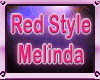 Red Hair Style Melinda