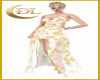 DRESS GALA GOLD SUMM DL