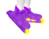 F purple yellow rollers