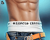 Dark Jeans Indigo Orange